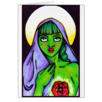 Green for Heart Pink Ribbon cards