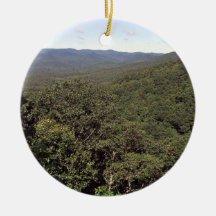 Green Forest Valley Ornaments