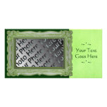 Green Frame Photo Card