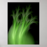 Green Frenzy 01- I    Art Print