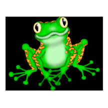 Green Frog Postcards