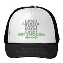 Green "Get Enough" Mesh Hats