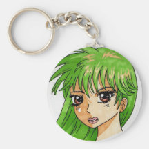 Green Girl Keychains