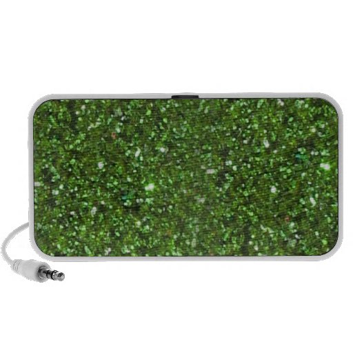 Green Glitter NEW OrigAudio Portable Doodle Speakers