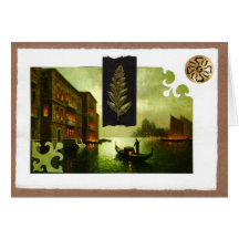 Green Greeting Card