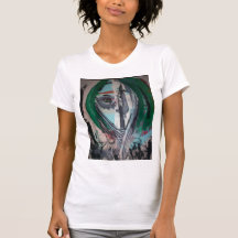 green haired girl tshirts
