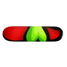 Green Heart Skateboard