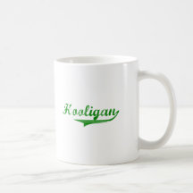 Green "Hooligan" design Mug