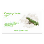 Green Iguana Lizard Business Card