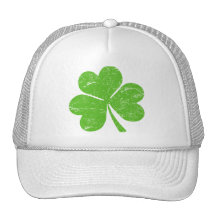 Green Irish Shamrock Hat