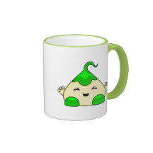 Green Kawaii Tickle Monster Mug