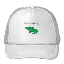Green koala hat