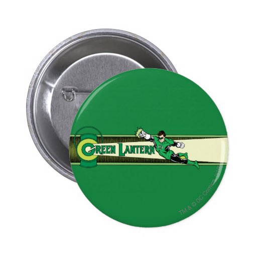 Green Lantern and Logo Pin