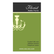 Green leaf Business card