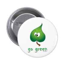 Green Leaf Buttons