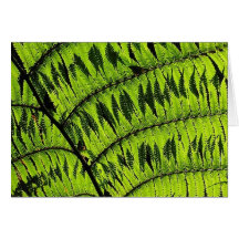 Green Leaf Greeting/Note Card