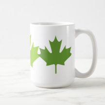 Green leaf - Mugs