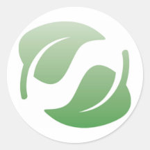 green leafs stickers