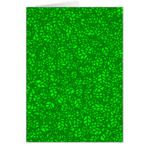 green leaves グリーティング・カード