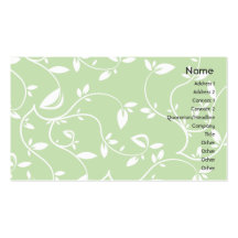 Green Leaves - Business Business Cards