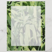 Green Leaves. Personalized Flyer