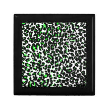 Green Leopard Pattern Gift Boxes