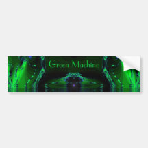 Green Machine Bumper Stickers
