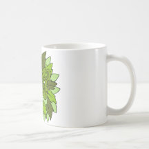Green Man Coffee Mugs