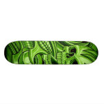 GREEN METAL SKATEBOARD DECKS