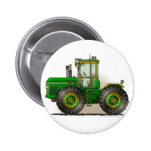 Green Monster Tractor Pins