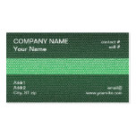 Green mosaic business card