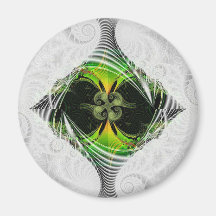 Green Nirvana Magnet