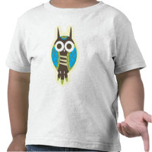 Green Owl Toddler's Shirt