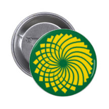 GREEN PARTY BUTTONS