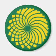 GREEN PARTY REFRIGERATOR MAGNETS