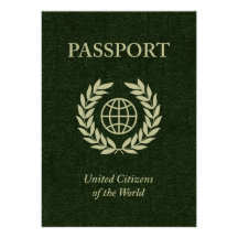 green passport invitations