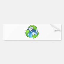 Green Planet Bumper Stickers