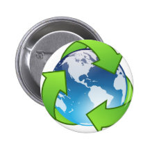 Green Planet Buttons