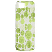 Green polka dots seamless grunge background