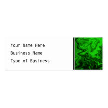 Green Random Abstract. Business Card