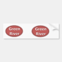 Green River, KY Bumper Sticker