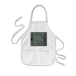 Green riveted steel texture apron
