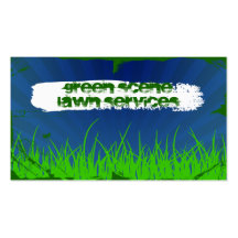 green scene grunge business card templates