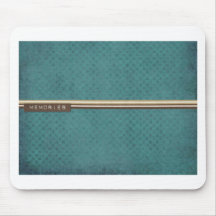 GREEN SCRAPBOOK MEMORIES MOUSEPAD
