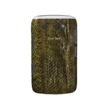 Green Snakeskin Blackberry Case