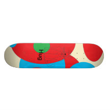 Green Spot On Deck Skate Deck