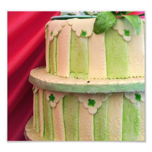 Green striped photo
