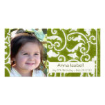 Green Stylish Photo Card