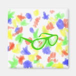 green sunglasses reflection.png fridge magnet