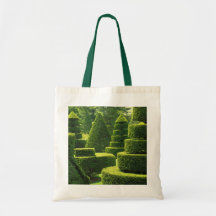 Green Topiary - Budget Tote Canvas Bag